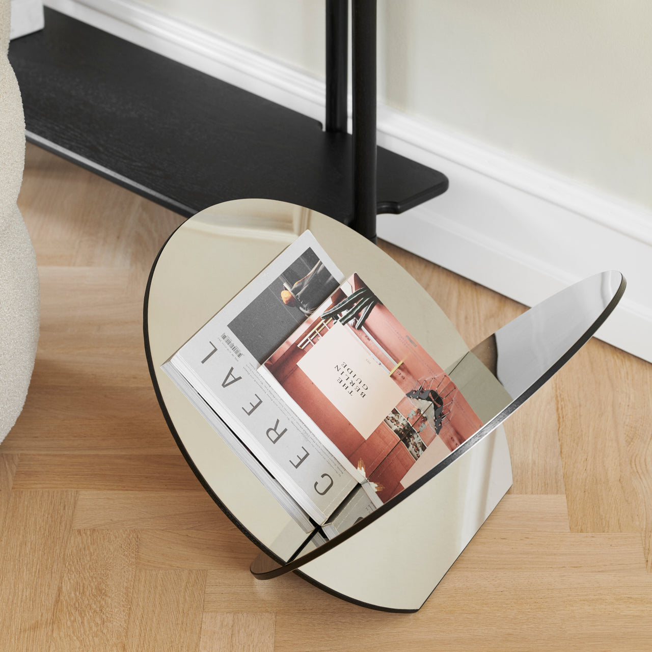 Silia magasinholder rustfrit stål