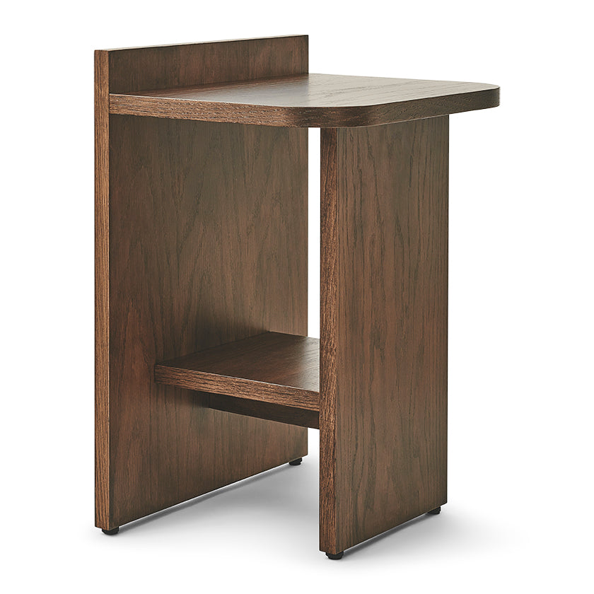 Ismo sidebord mørk eg