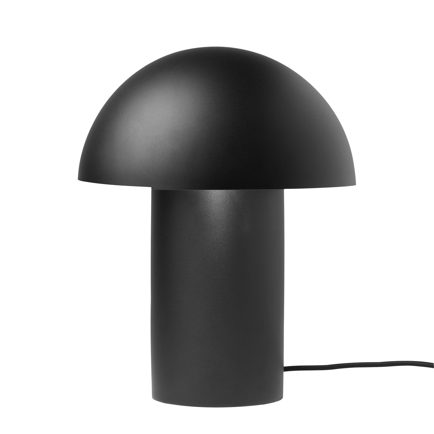 Leery bordlampe sort