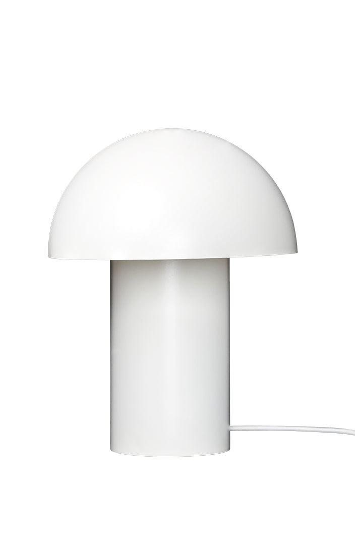 Leery bordlampe hvid