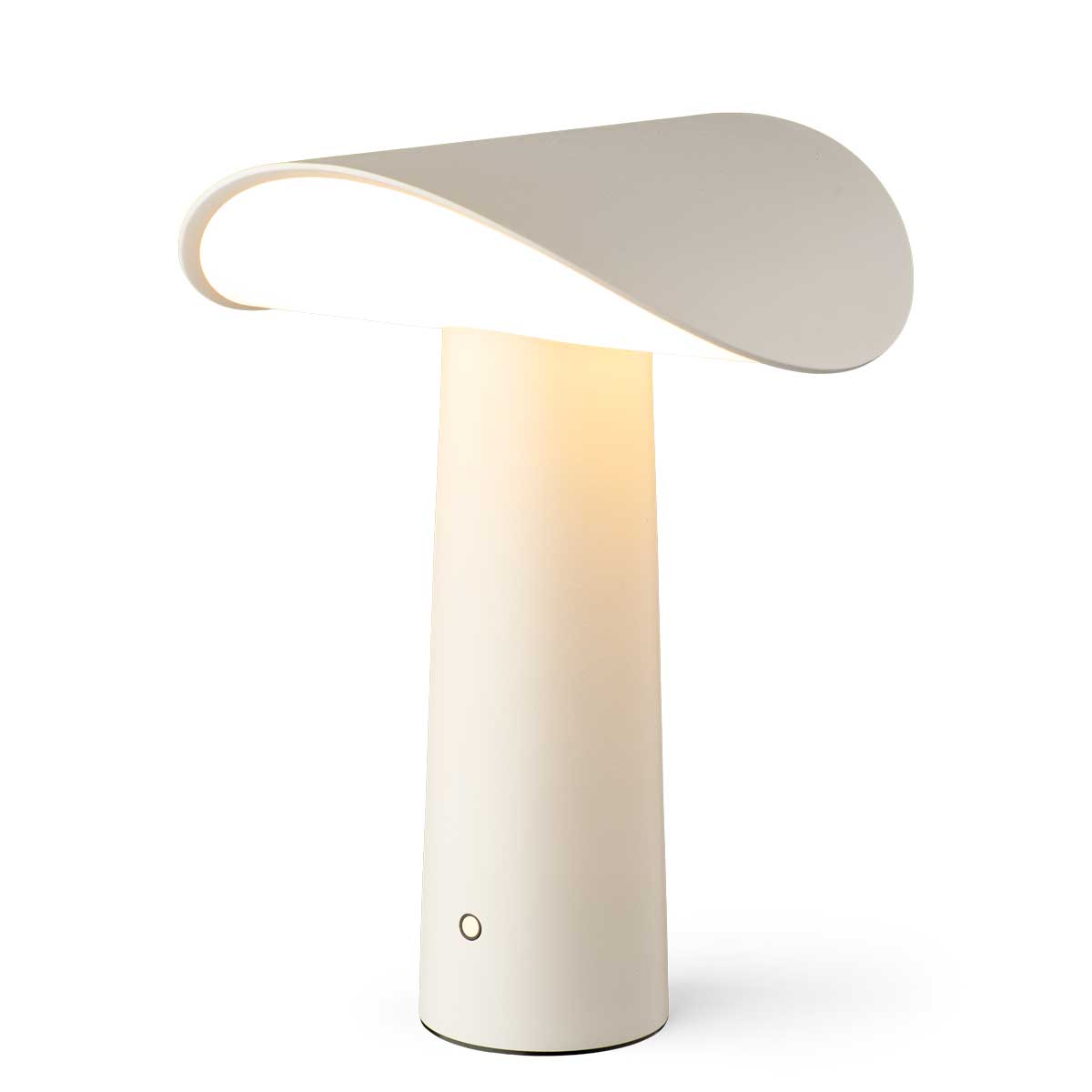 Lium portable bordlampe varm grå