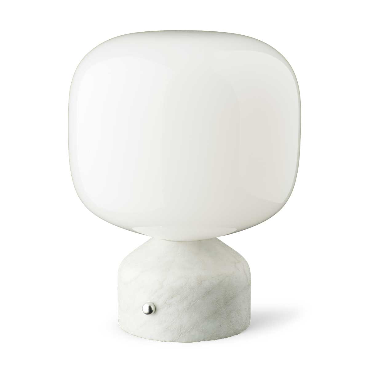 Meemo portable bordlampe hvid marmor