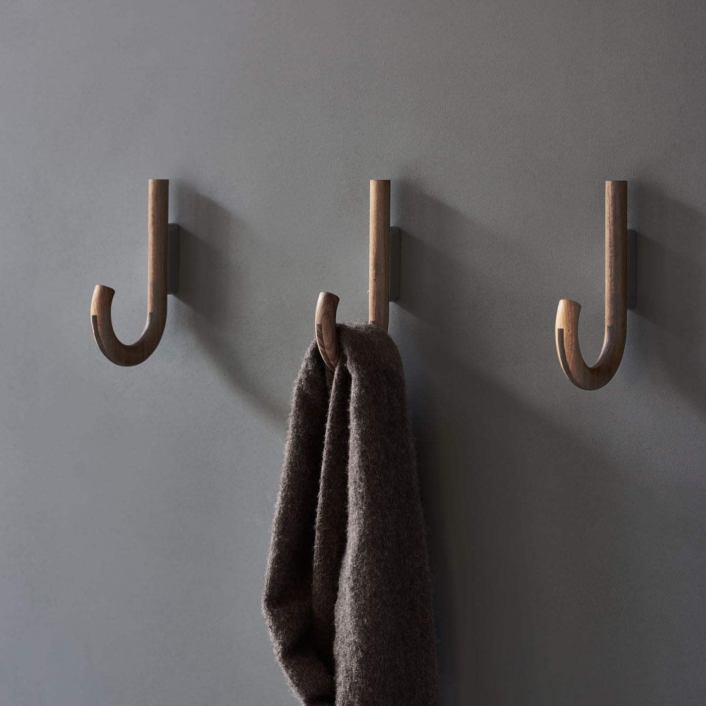 Hook knage valnød/ krom