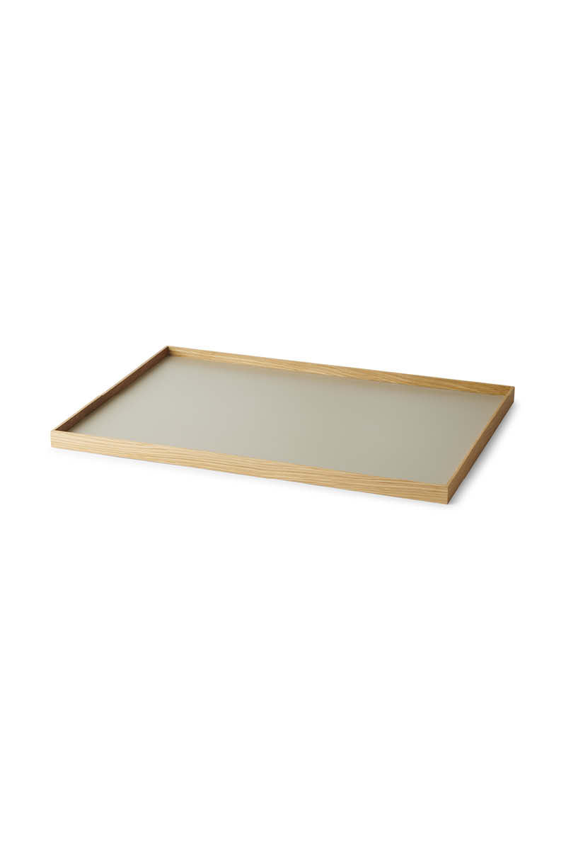 Frame bakke stor eg/ grå