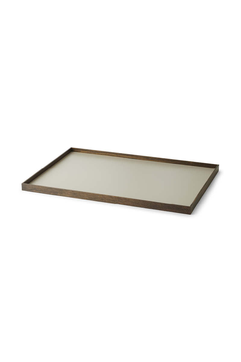 Frame bakke stor røget eg/ grå