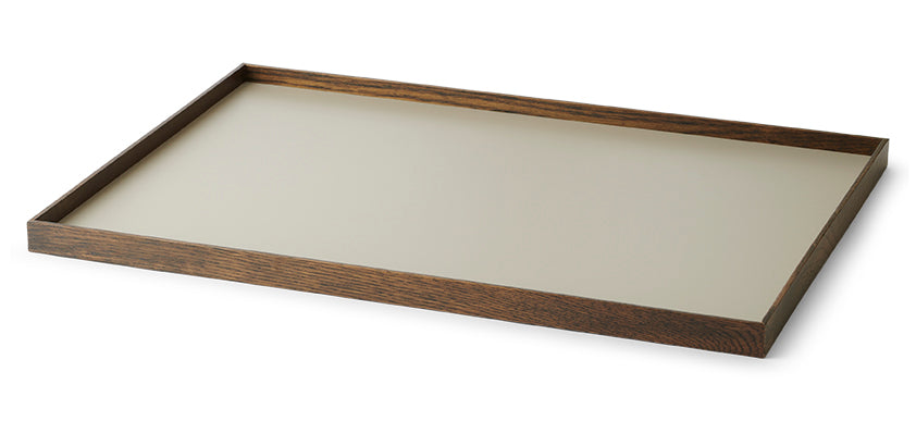 Frame bakke stor røget eg/ grå