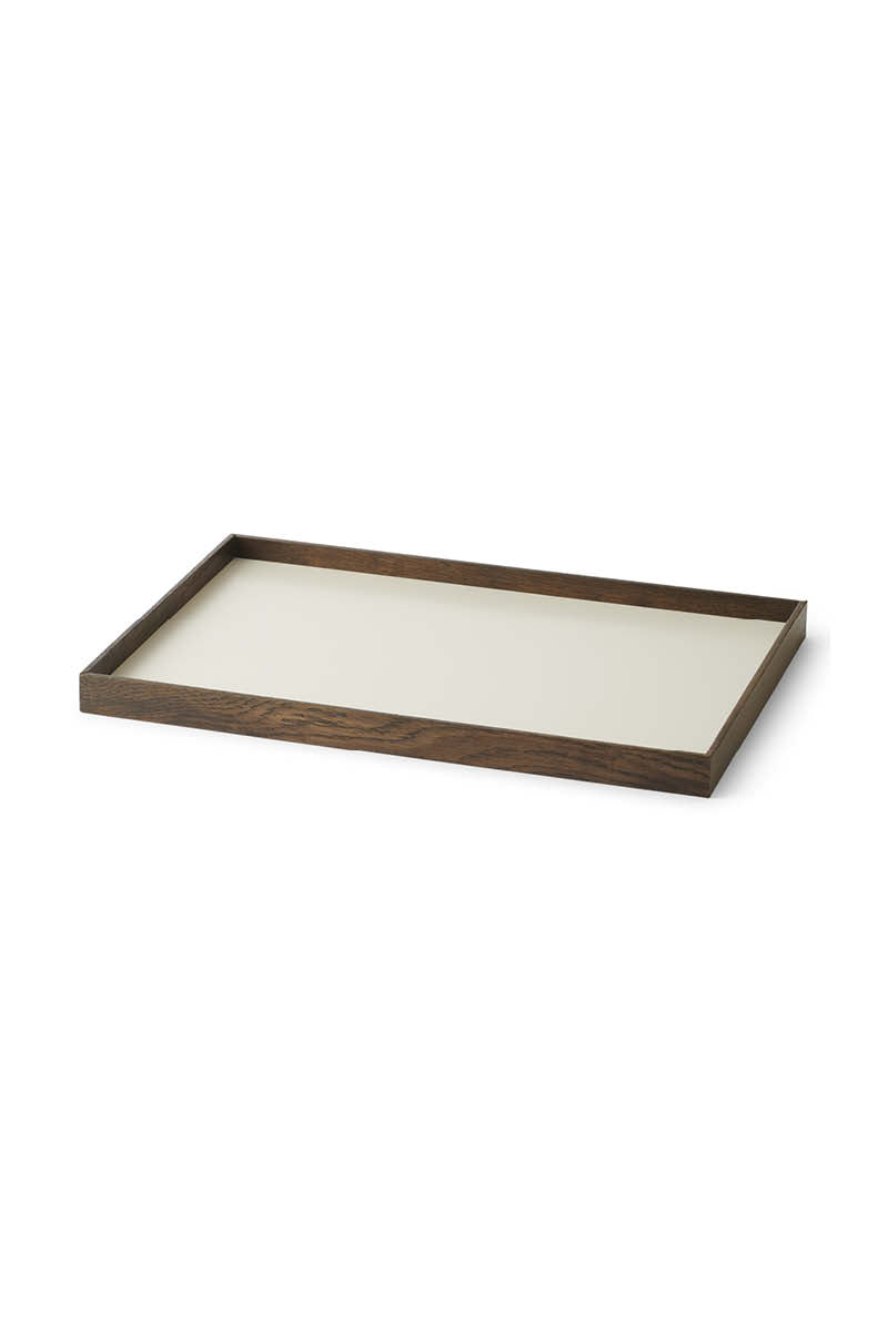 Frame bakke mellem røget eg/ beige