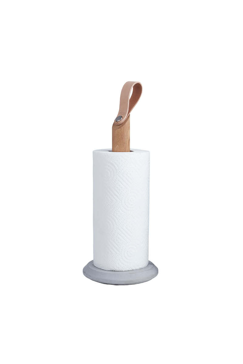 Grab køkkenrulleholder eg