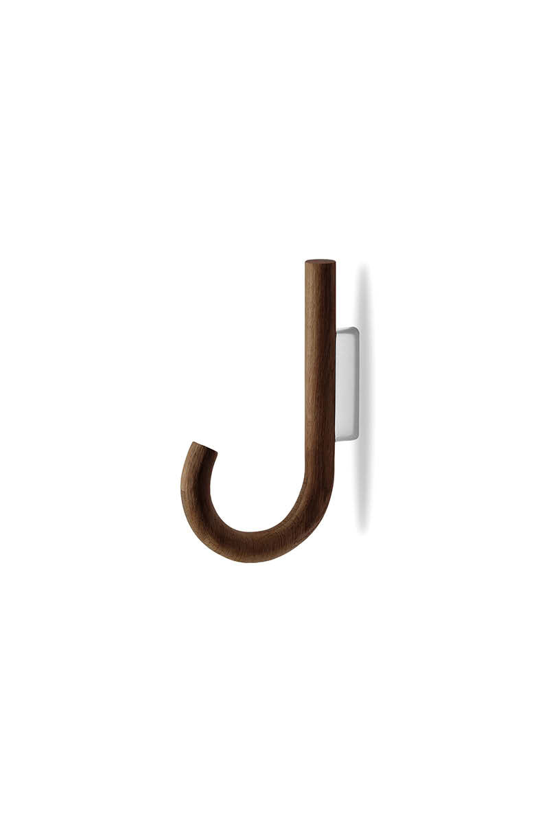 Hook knage valnød/ krom