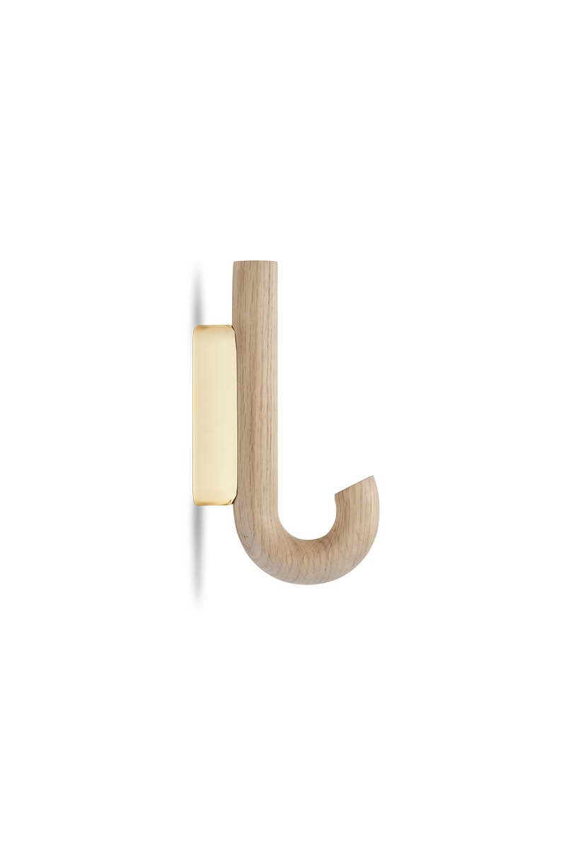 Hook mini knage eg/ messing