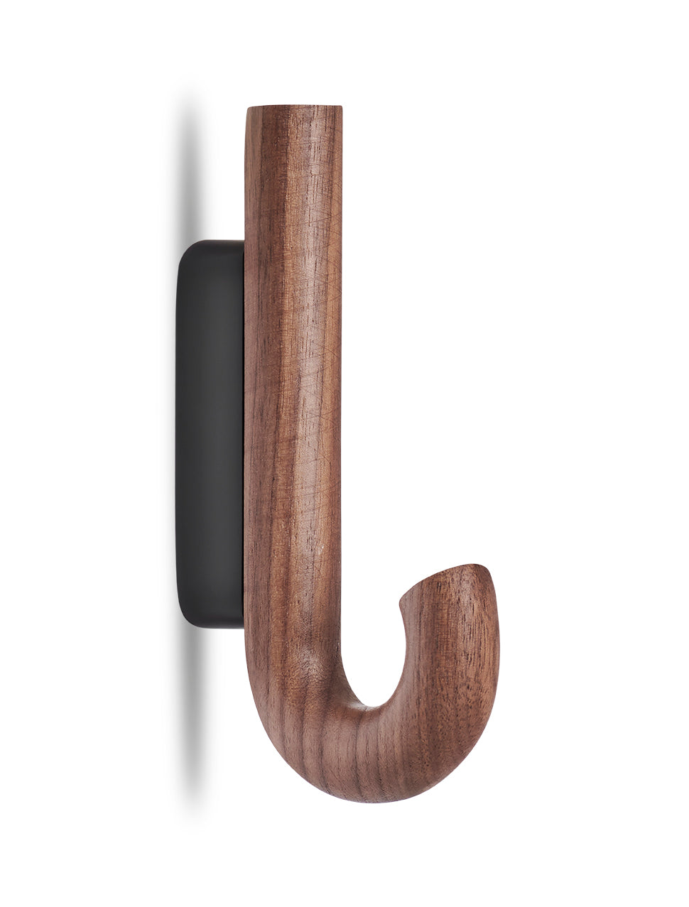 Hook mini knage valnød/ sort