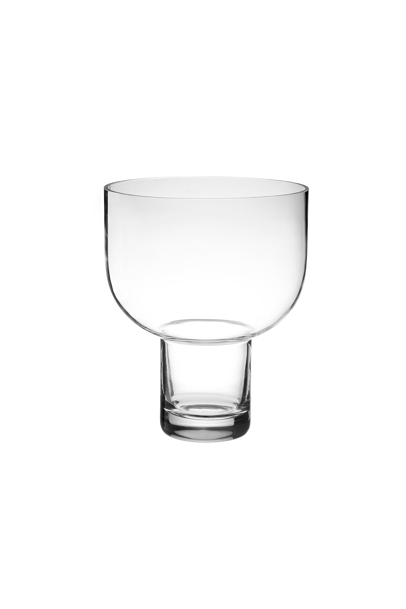 Nebl vase klar medium
