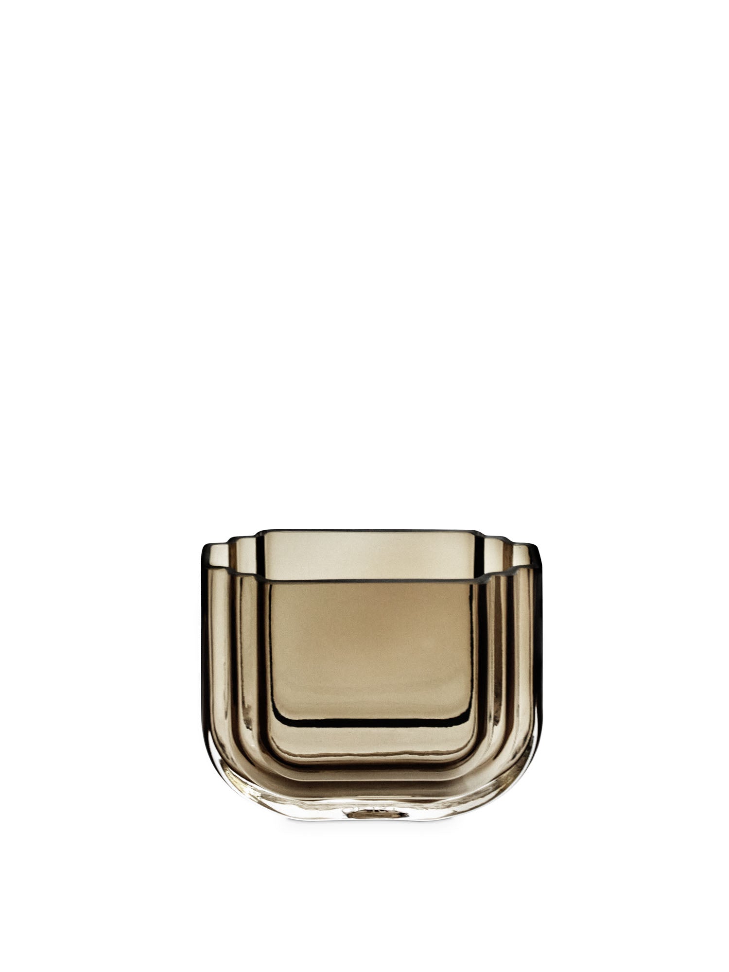 Vima vase oval røget