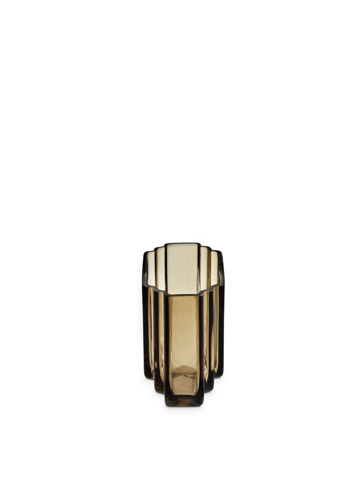 Vima vase oval røget