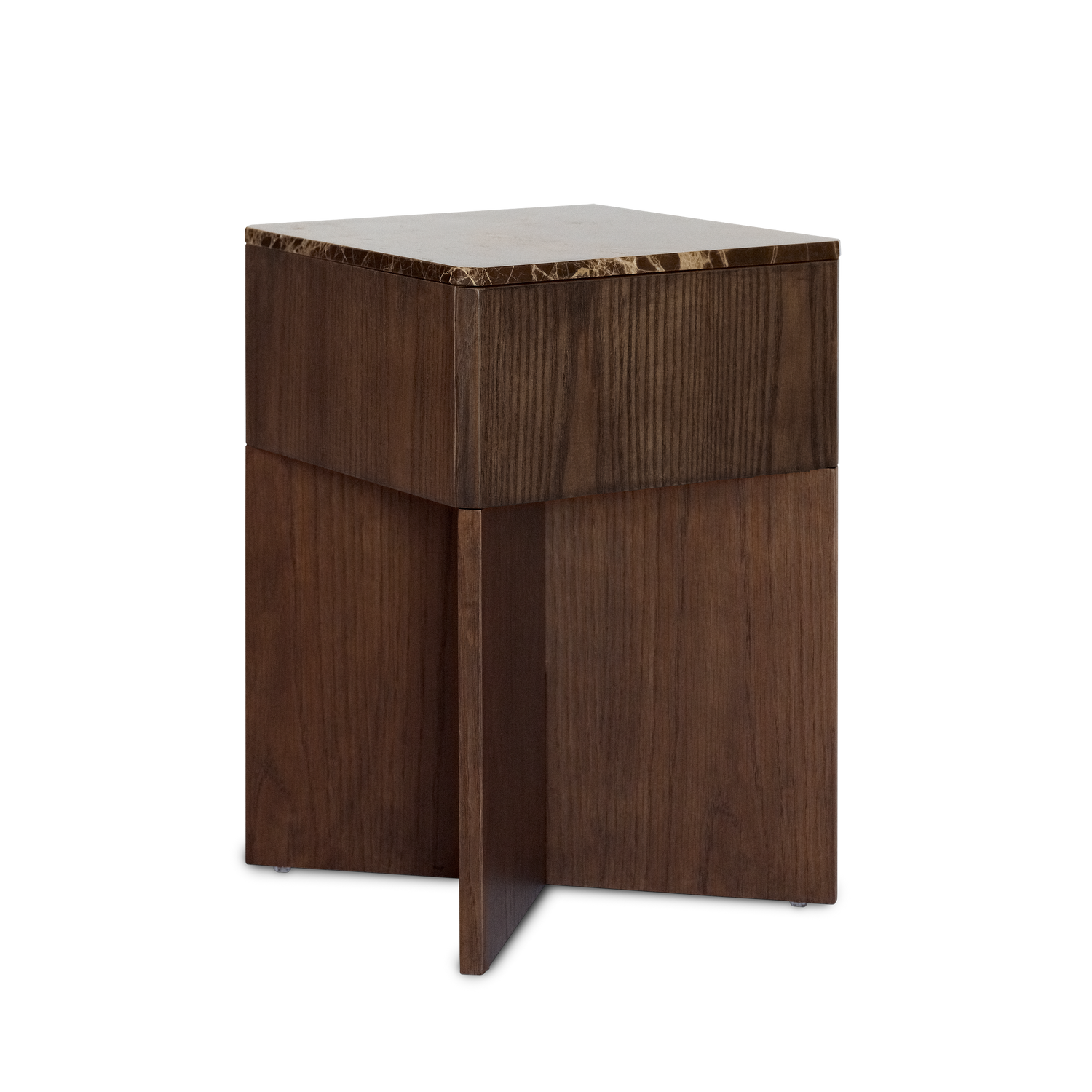 Tava sidebord mørk eg