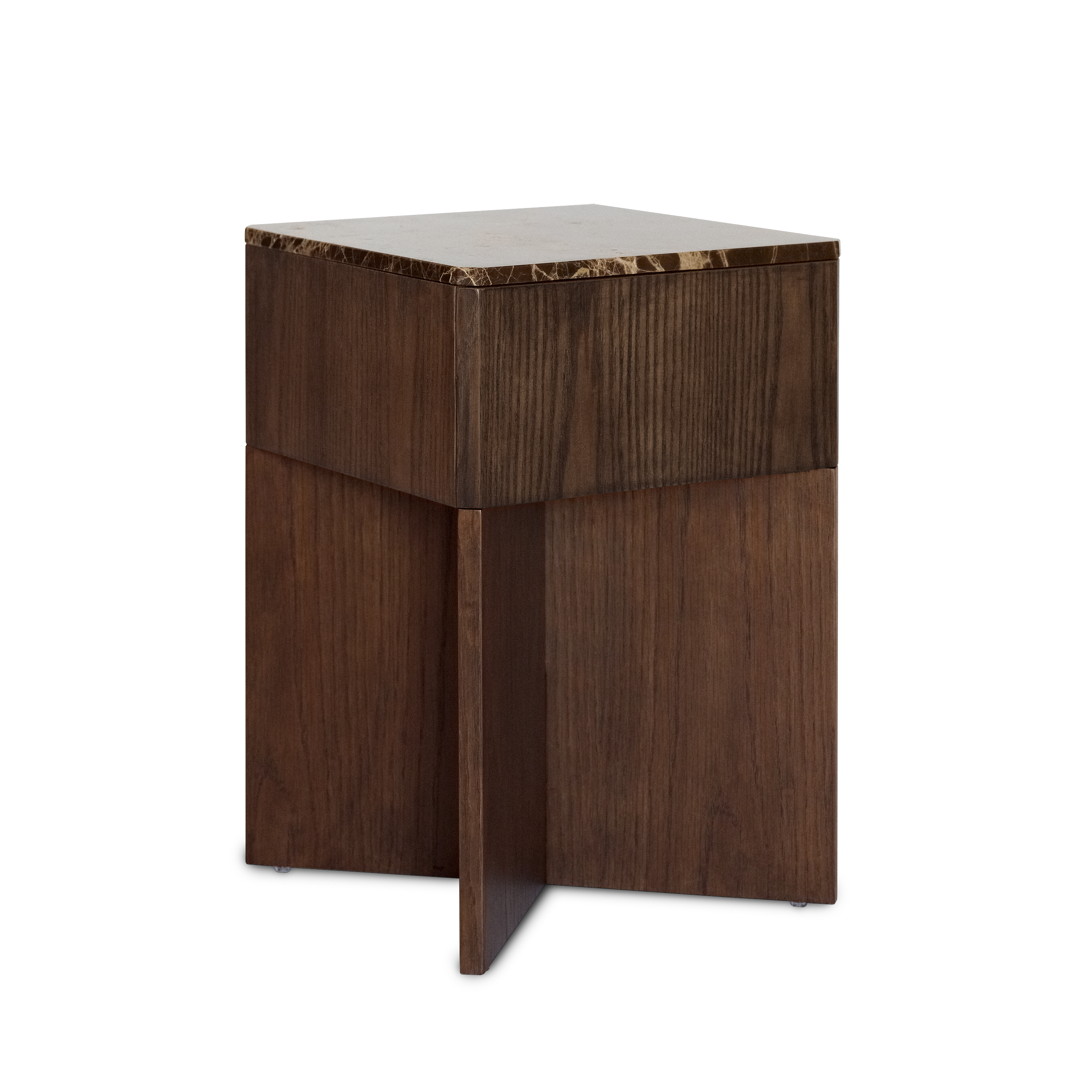 Tava sidebord mørk eg
