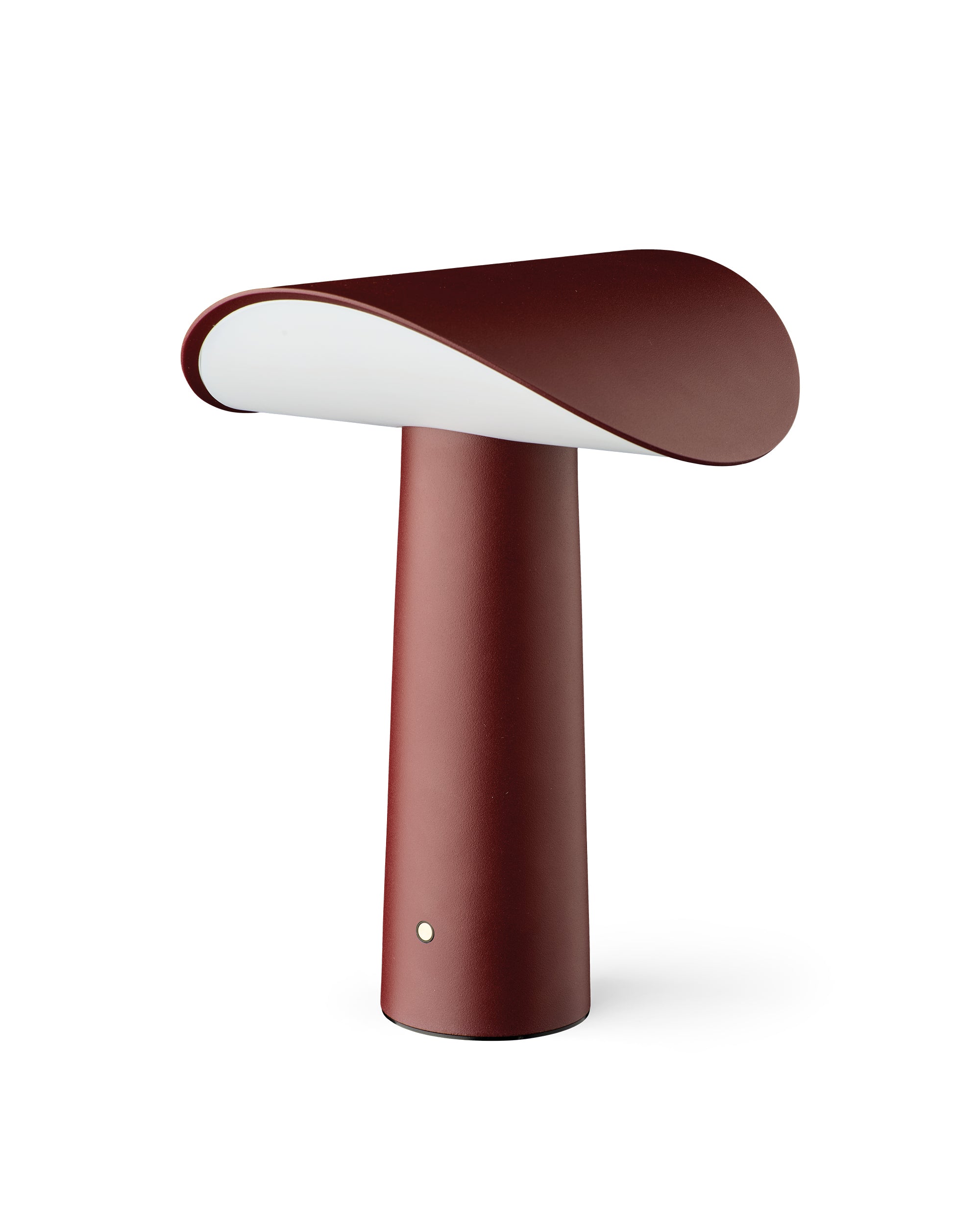 Lium portable bordlampe bordeaux