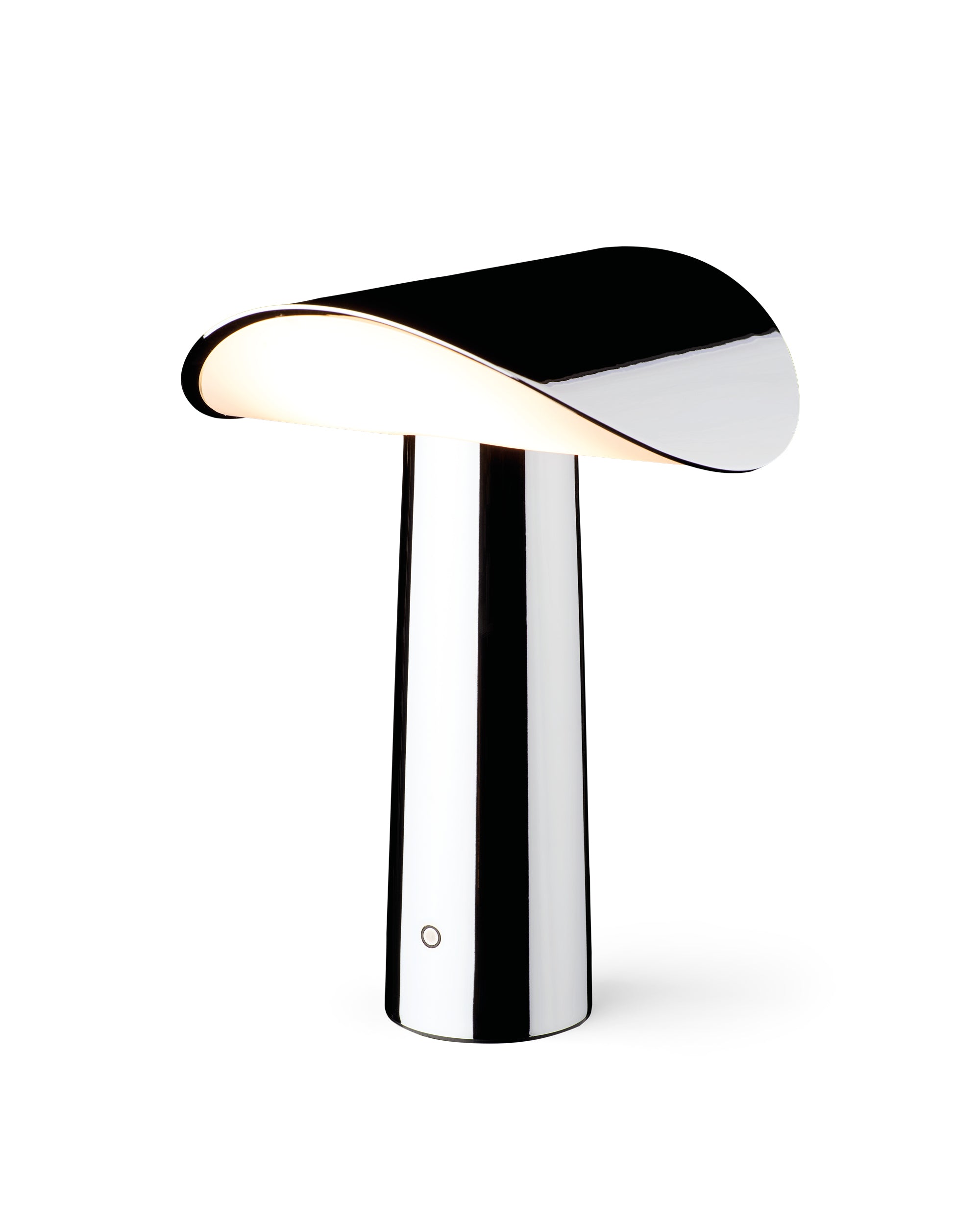 Lium portable bordlampe krom