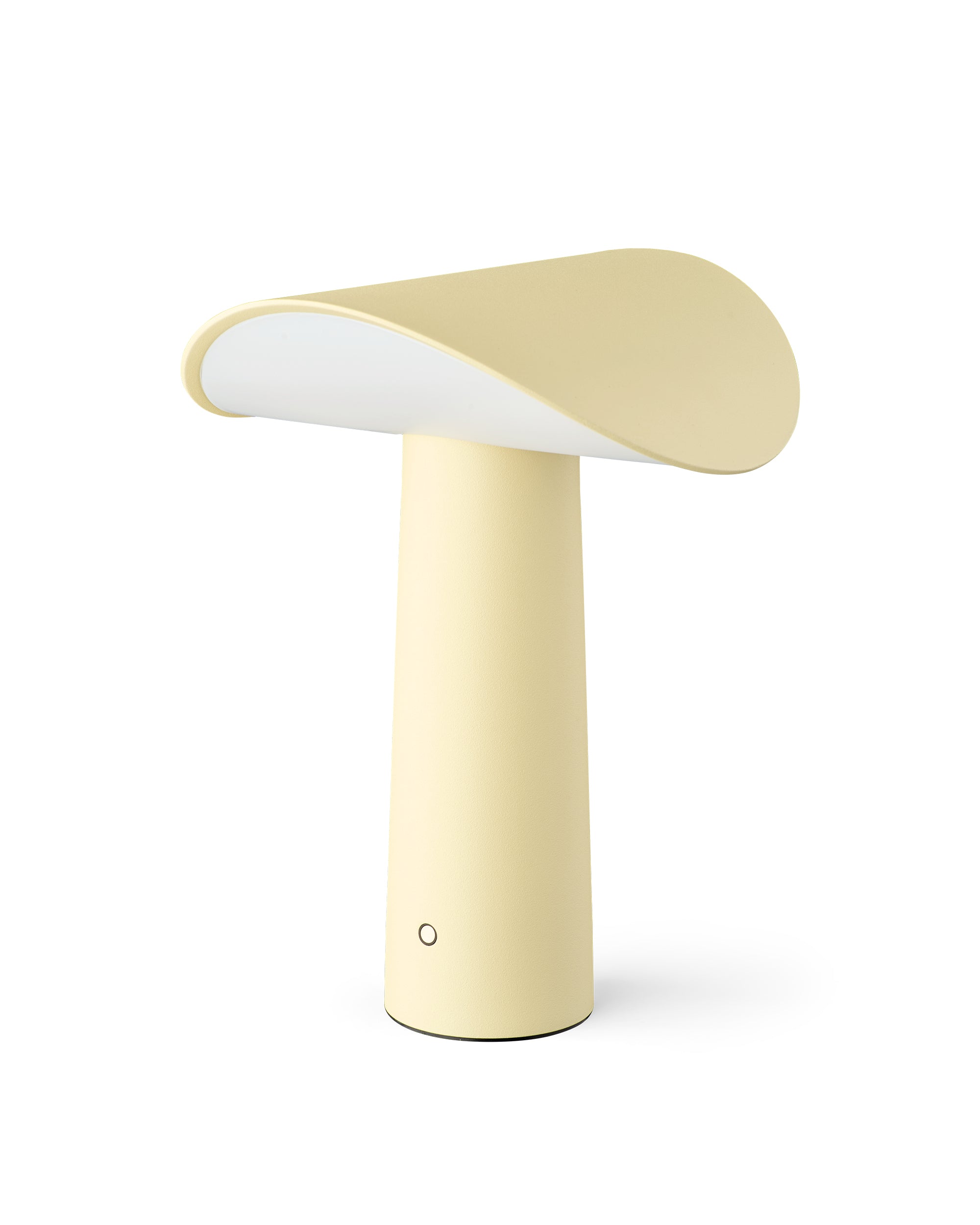 Lium portable bordlampe lysegul