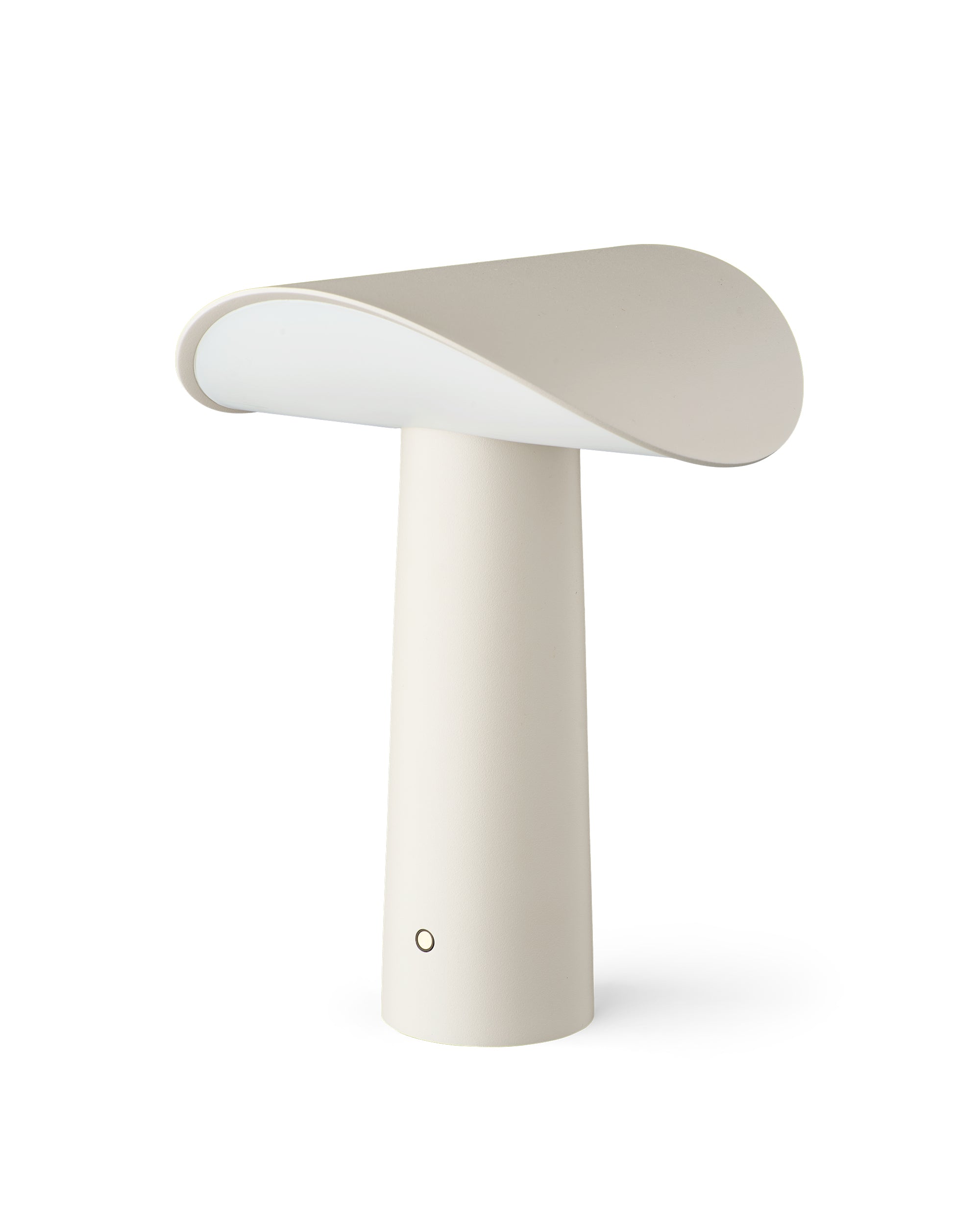 Lium portable bordlampe varm grå