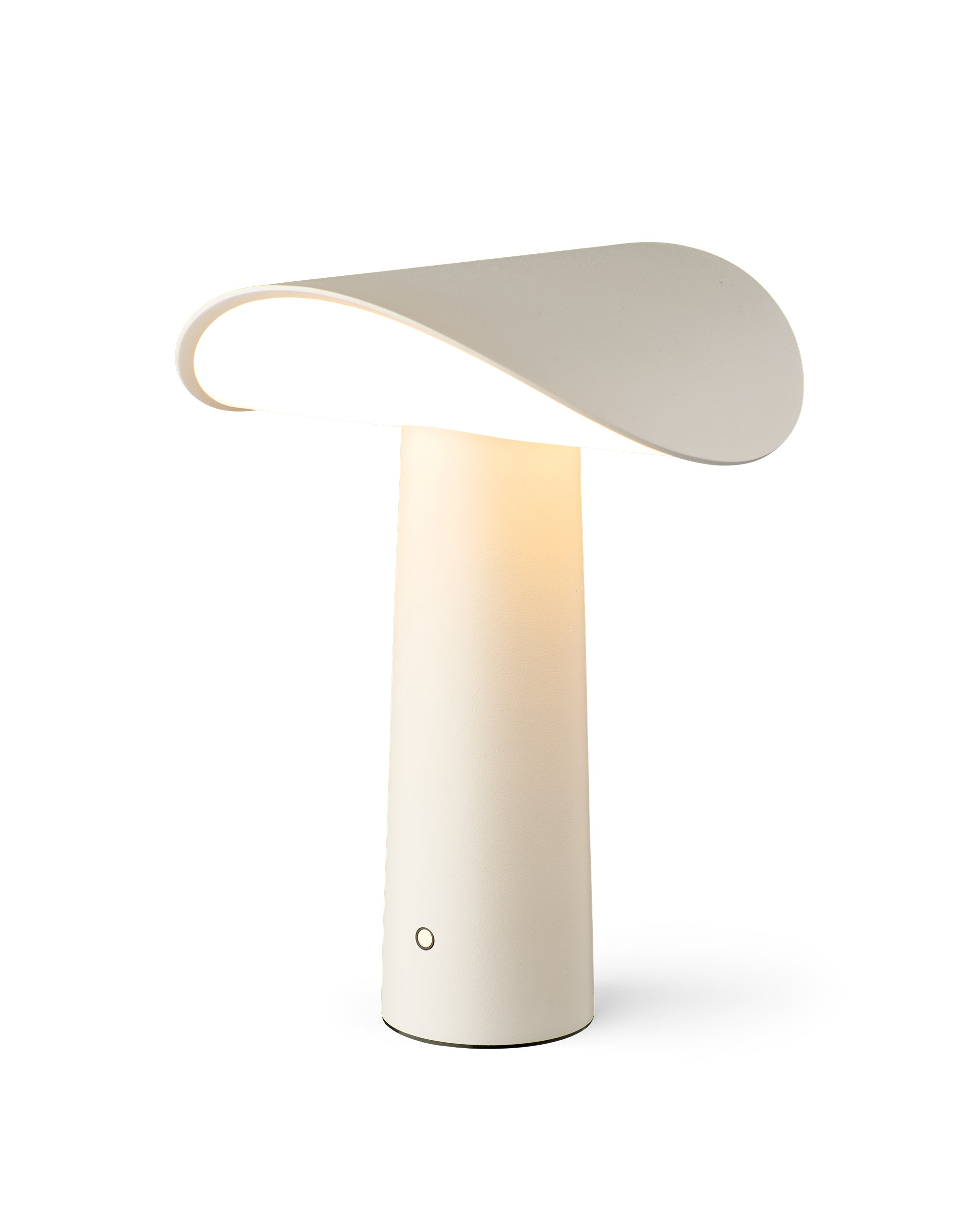 Lium portable bordlampe varm grå