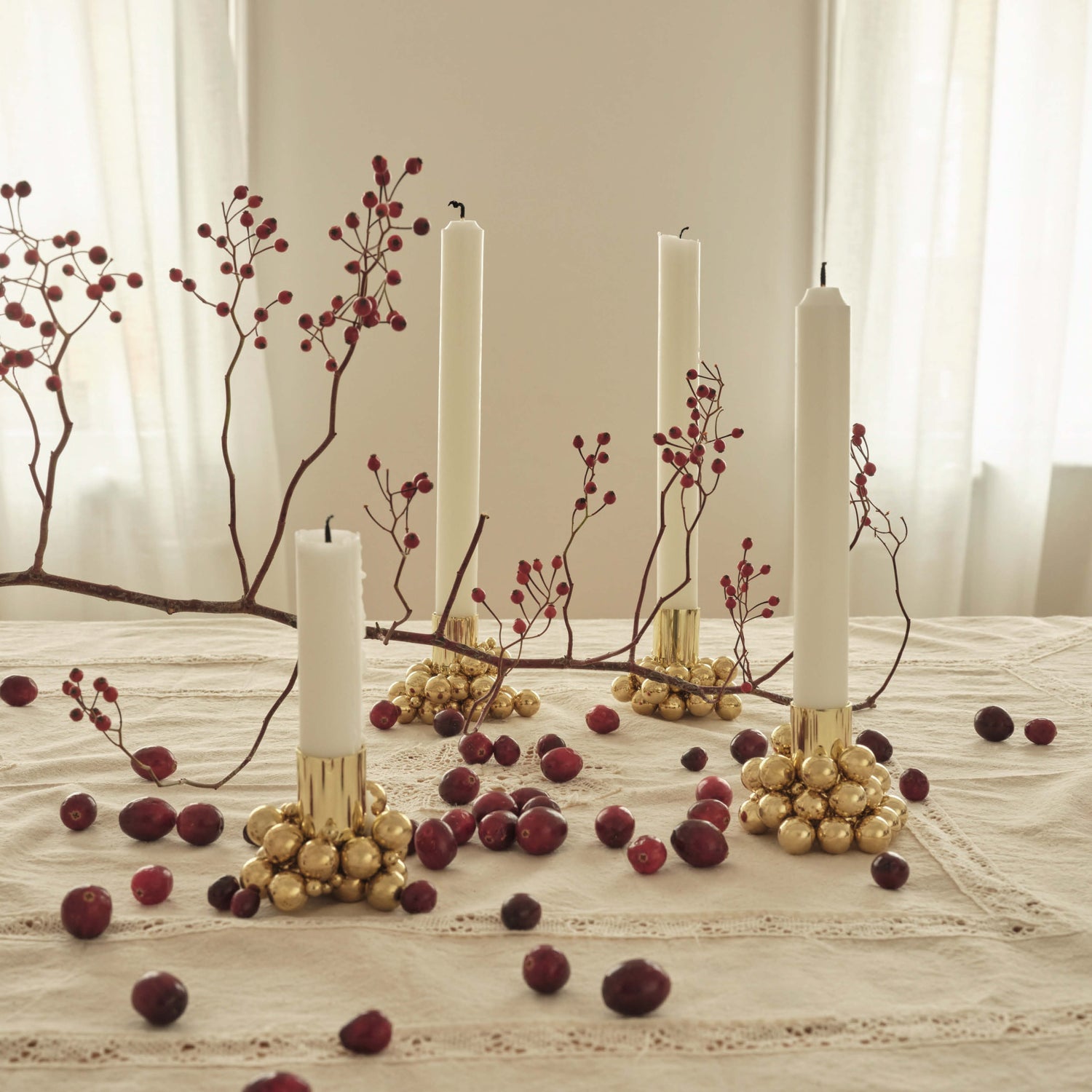 Molekyl lysestage 4 messing