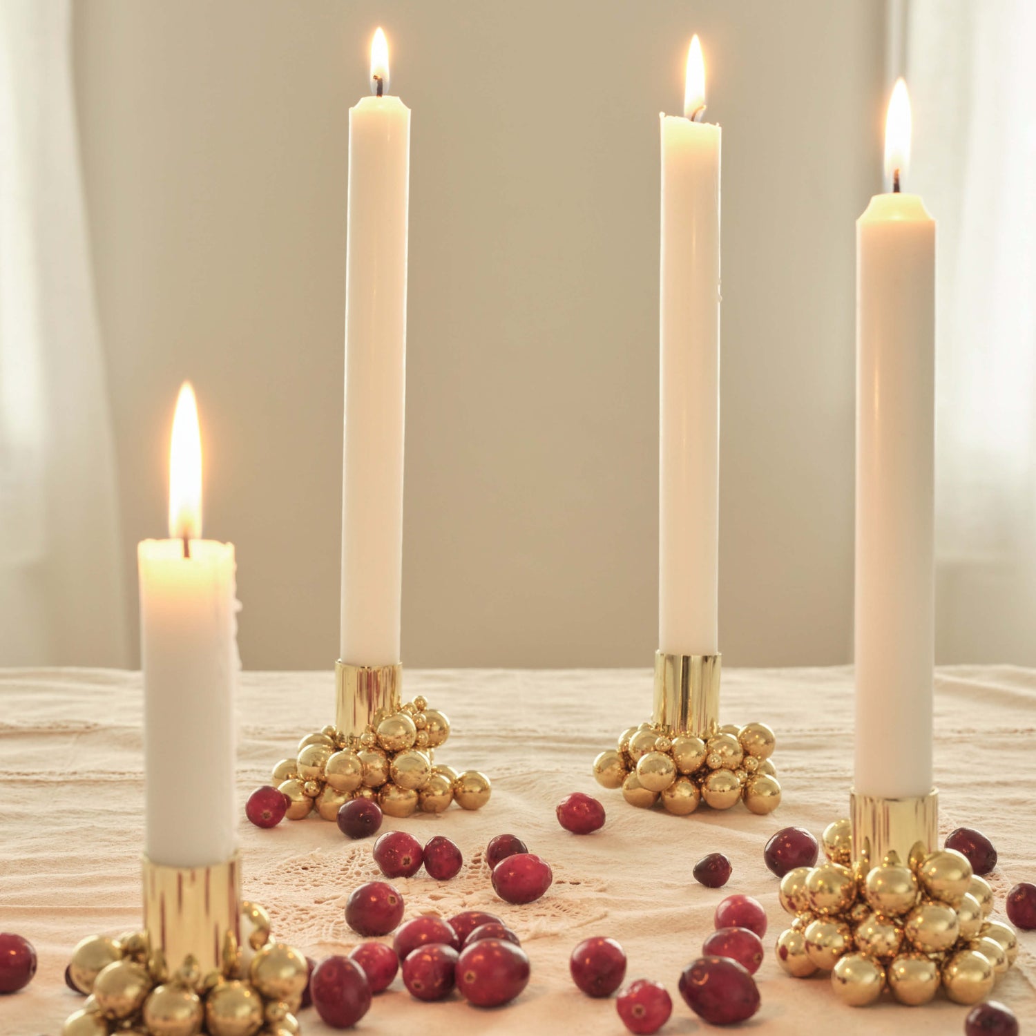 Molekyl lysestage 4 messing